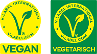 V-Label VEGAN und VEGETARISCH V-Label VEGAN und VEGETARISCH